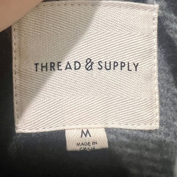 Thread & Supply Autumn Plaid Flannel Shaket - Medium - Picture 9 of 10